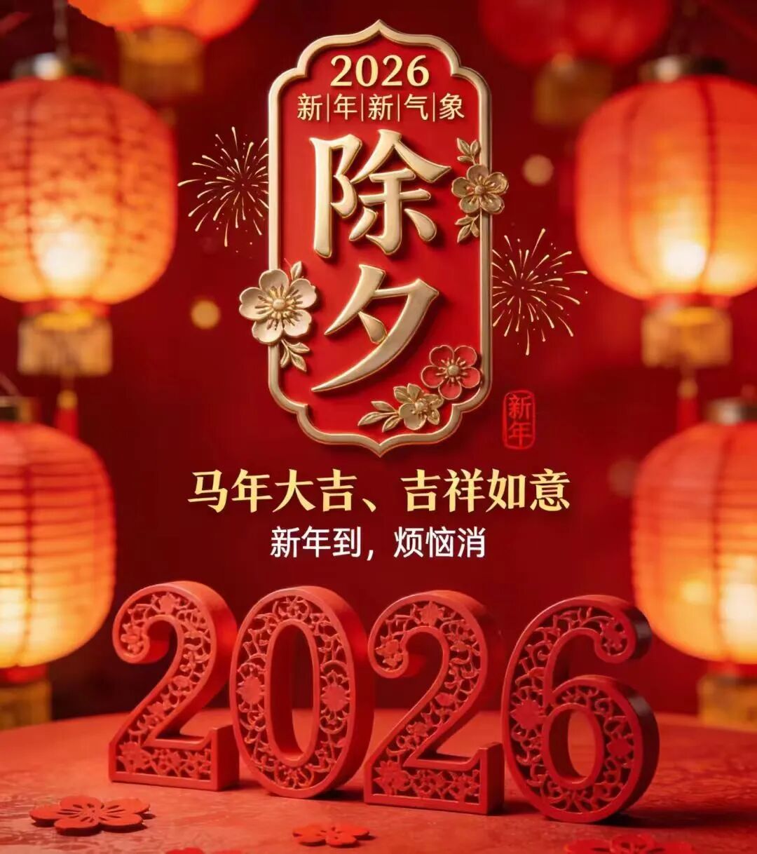今日除夕，牢记：1不洗，2不回，3不开，4要吃，遵循传统，吉祥美满过大年-神人佛-善无痕蛇无泪